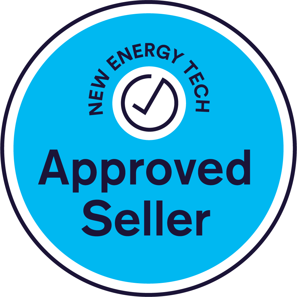 New Energy Tech Approved Seller badge